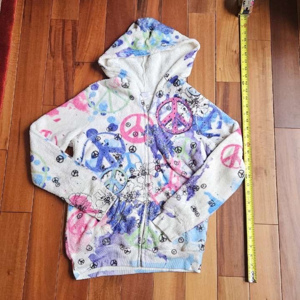 Circo Multicolor Peace Sign Kids Jacket